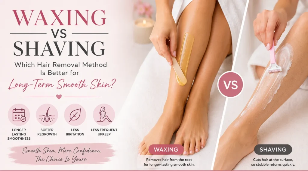 Waxing vs Shaving: Which Hair Removal Method Is Better for Long-Term Smooth Skin? 8b57b221 27aa 4c8b b689 f05d61f23777 e1779716774386